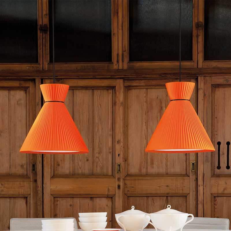 Lampa Mandarina - lampa stołowa - pomarańczowa