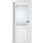 białe drzwi profilowane