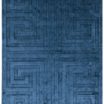 niebieski dywan Kingley
